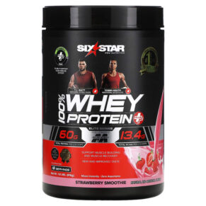 Thực phẩm chức năng Six Star Elite Series 100% Whey Protein Plus Strawberry Smoothie 1.8 lbs (816 g) 631656716733