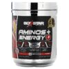 Thực phẩm chức năng Six Star Elite Series Aminos + Energy Fruit Punch 7.29 oz (207 g) 631656711554