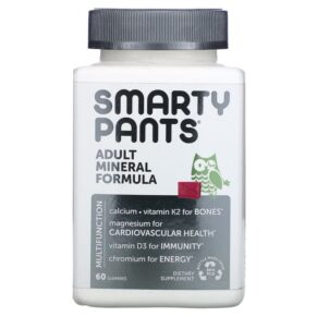 Thực phẩm chức năng SmartyPants Adult Mineral Formula Mixed Berry 60 Gummies 817053020899