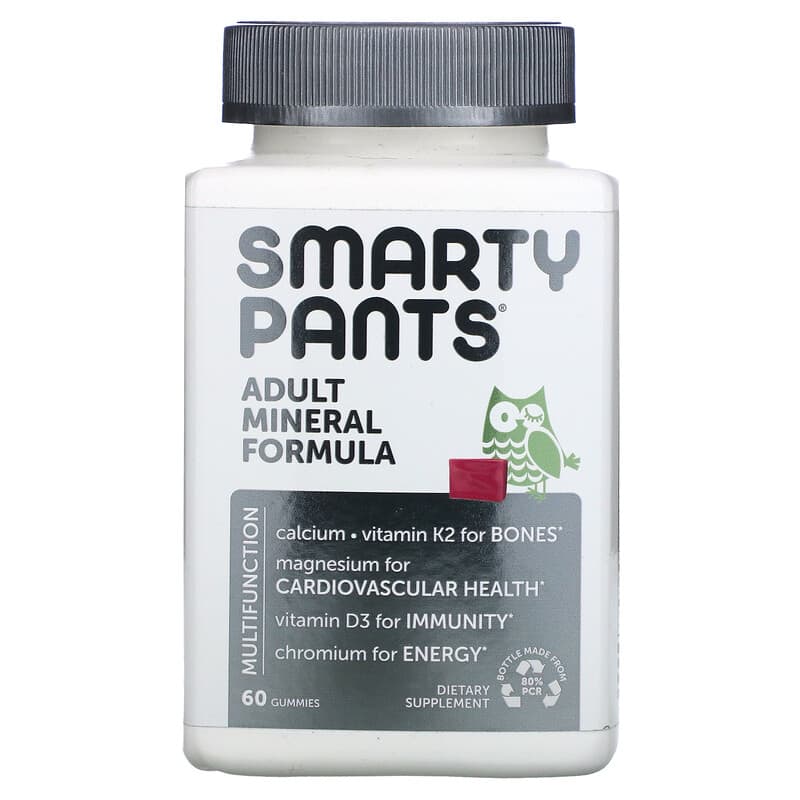 SmartyPants Adult Mineral Formula Mixed Berry 60 Gummies 8 Thực phẩm chức năng SmartyPants Adult Mineral Formula Mixed Berry 60 Gummies 817053020899