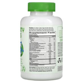 Thực phẩm bổ sung SmartyPants Kid Formula and Fiber Strawberry Banana Orange and Lemon 120 Gummies 851356004071