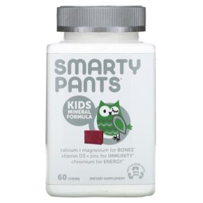 Thực phẩm chức năng SmartyPants Kids Mineral Formula Mixed Berry 60 Chews 817053020769