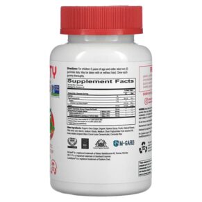 Thực phẩm bổ sung SmartyPants Kids Prebiotic and Probiotic Immunity Formula Strawberry Creme 2 Billion CFU 60 Gummies 817053020059