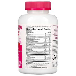 Thực phẩm bổ sung SmartyPants Teen Girl Formula Lemon Lime Mixed Berry and Orange 120 Gummies 817053020653