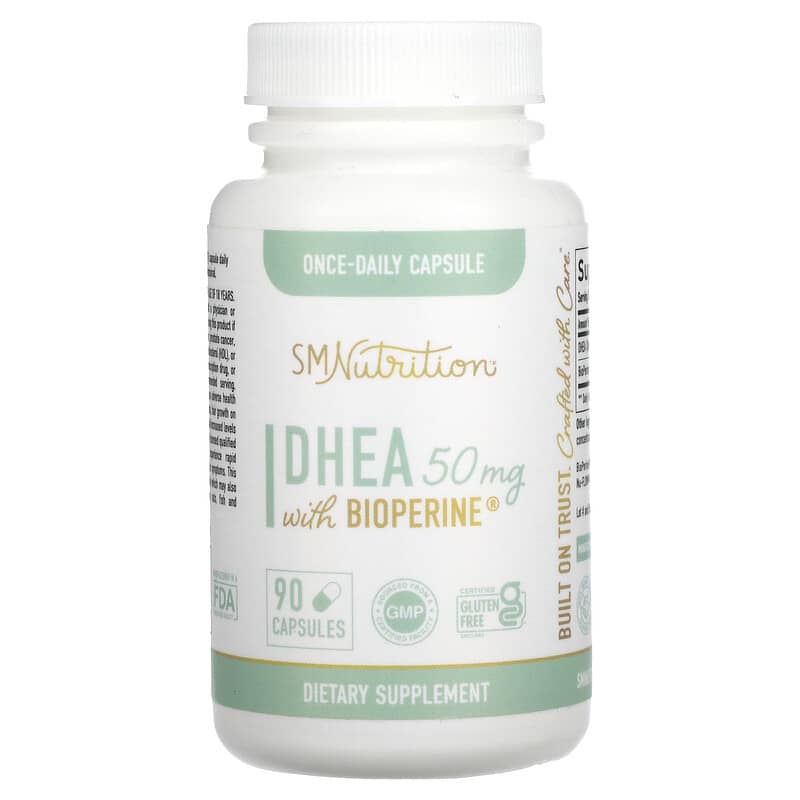 SMNutrition DHEA with Bioperine 50 mg 90 Capsules 8 Thực phẩm chức năng SMNutrition DHEA with Bioperine 50 mg 90 Capsules 850005458067