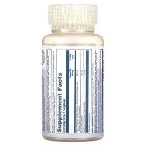 Thực phẩm bổ sung Solaray AHCC Plus NAC & Beta Glucan With Mushroom Mycelia Extract 30 Vegecaps 076280749748
