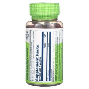 Thực phẩm bổ sung Solaray Beet 605 mg 100 VegCaps 076280001600