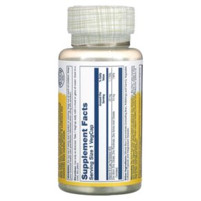 Thực phẩm bổ sung Solaray Bio Zinc 15 mg 100 VegCaps 076280047059