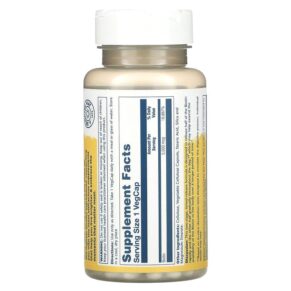 Thực phẩm bổ sung Solaray Biotin 5.000 mcg 60 VegCaps 076280435467