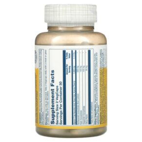 Thực phẩm bổ sung Solaray Buffered Super Bio Vitamin C 1.000 mg 100 VegCaps 076280044607
