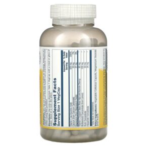Thực phẩm bổ sung Solaray Buffered Vitamin C with Bioflavonoid Concentrate 500 mg 250 VegCaps 076280044218