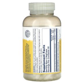 Thực phẩm bổ sung Solaray Calcium Citrate 250 mg 240 VegCaps 076280458527