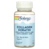 Thực phẩm chức năng Solaray Collagen Keratin with Alpha Lipoic Acid & Hyaluronic Acid 60 Capsules 076280737998