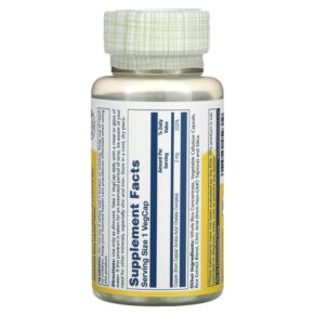 Thực phẩm bổ sung Solaray Copper 2 mg 100 VegCaps 076280459319