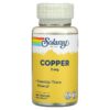Thực phẩm chức năng Solaray Copper 2 mg 100 VegCaps 076280459319