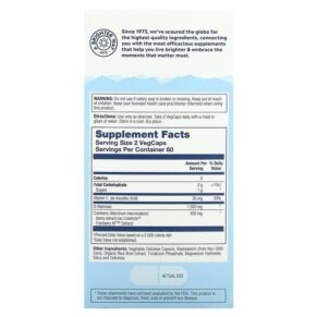 Thực phẩm bổ sung Solaray CranActin D-Mannose Urinary Tract Health 1.000 mg 120 VegCaps 076280633498