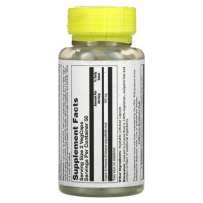 Thực phẩm bổ sung Solaray Echinacea 450 mg 100 VegCaps 076280192407