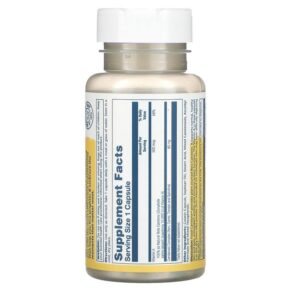 Thực phẩm bổ sung Solaray Food Carotene 500 mcg 30 Capsules 076280041132
