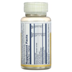 Thực phẩm bổ sung Solaray Freeze Dried Thyroid Caps 60 VegCaps 076280052107