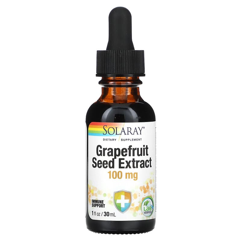 Solaray Grapefruit Seed Extract 100 mg 1 fl oz (30 ml) 8 Thực phẩm chức năng Solaray Grapefruit Seed Extract 100 mg 1 fl oz (30 ml) 076280116076