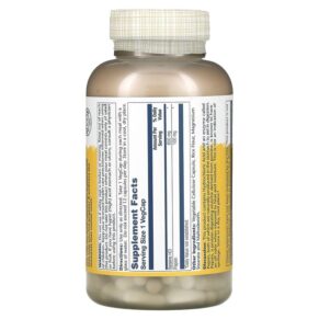 Thực phẩm bổ sung Solaray High Potency Betaine HCL with Pepsin 650 mg 250 VegCaps 076280048155