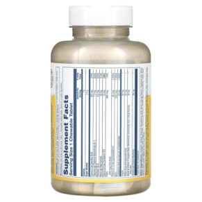 Thực phẩm bổ sung Solaray High Potency Vitamin B-Complex Chewable Natural Strawberry 50 Tablets 076280042658