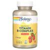 Thực phẩm chức năng Solaray High Potency Vitamin B-Complex Chewable Natural Strawberry 50 Tablets 076280042658