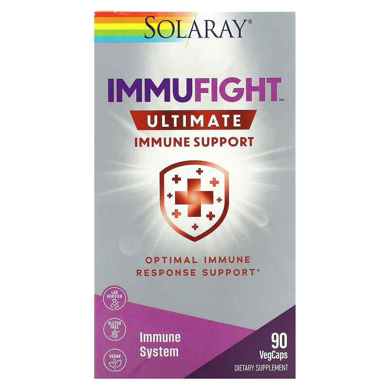 Solaray ImmuFight Ultimate Immune Support 90 VegCaps 8 Thực phẩm chức năng Solaray ImmuFight Ultimate Immune Support 90 VegCaps 076280254921