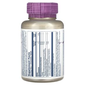 Thực phẩm bổ sung Solaray Kids Focus Chewables Natural Grape 60 Chewables 076280083781