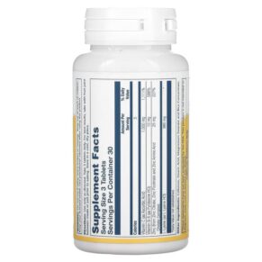 Thực phẩm bổ sung Solaray L-Lysine 333 mg 90 Tablets 076280048605