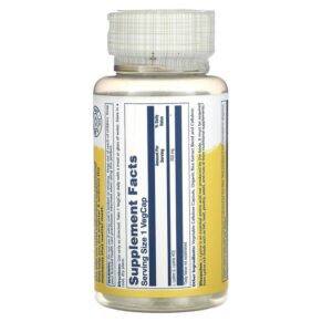 Solaray L-Lysine 500 mg 60 VegCaps 3 Thực phẩm bổ sung Solaray L-Lysine 500 mg 60 VegCaps 076280049404
