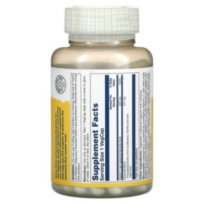 Thực phẩm bổ sung Solaray Liposomal Vitamin C 500 mg 100 VegCaps 076280574197