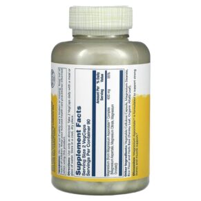 Thực phẩm bổ sung Solaray Magnesium Asporotate 200 mg 180 VegCaps 076280132236