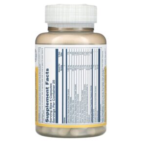 Thực phẩm bổ sung Solaray Mega Multi Mineral Iron Free 100 Capsules 076280045130