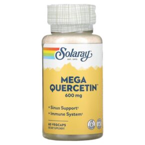 Thực phẩm chức năng Solaray Mega Quercetin 600 mg 60 VegCaps 076280446869