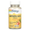 Thực phẩm chức năng Solaray Methyl B-12 Natural Mango Peach 2.500 mcg 60 Lozenges 076280321838