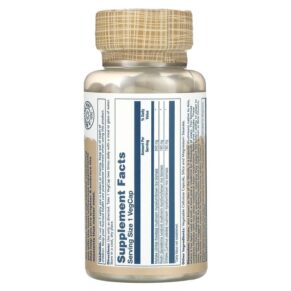 Thực phẩm bổ sung Solaray Mushroom Immune Complex with Maitake Reishi & Shiitake 100 VegCaps 076280013788