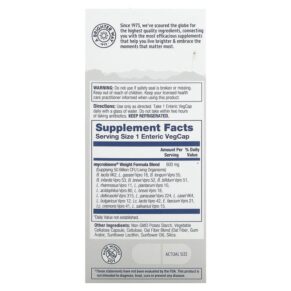 Thực phẩm bổ sung Solaray Mycrobiome Probiotic Weight Formula 50 Billion 30 VegCaps 076280693034
