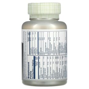 Thực phẩm bổ sung Solaray Once Daily Adult 50+ Multivitamin 90 VegCaps 076280986792