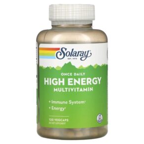 Thực phẩm chức năng Solaray Once Daily High Energy Multivitamin 120 VegCaps 076280047318