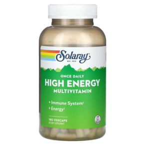 Thực phẩm chức năng Solaray Once Daily High Energy Multivitamin 180 VegCaps 076280473124