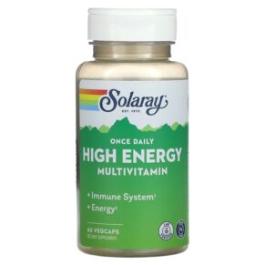 Thực phẩm chức năng Solaray Once Daily High Energy Multivitamin Iron Free 60 VegCaps 076280473056