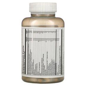 Thực phẩm bổ sung Solaray Once Daily High Energy Multivitamin Timed Release 120 VegCaps 076280109016