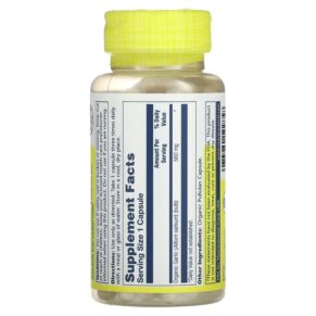 Solaray Organic Garlic 560 mg 100 Organic Capsules 3 Thực phẩm bổ sung Solaray Organic Garlic 560 mg 100 Organic Capsules 076280192858