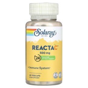 Thực phẩm chức năng Solaray Reacta-C 500 mg 60 VegCaps 076280559620