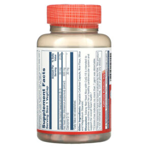 Solaray Red Yeast Rice CoQ-10 90 VegCaps 3 Thực phẩm bổ sung Solaray Red Yeast Rice CoQ-10 90 VegCaps 076280121551