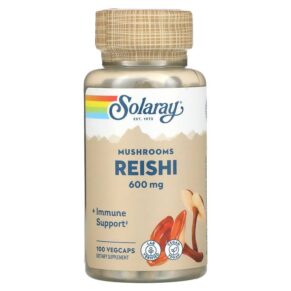 Thực phẩm chức năng Solaray Reishi Mushrooms 600 mg 100 VegCaps 076280015058