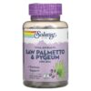 Thực phẩm chức năng Solaray Saw Palmetto & Pygeum with Zinc 120 VegCaps 076280037685
