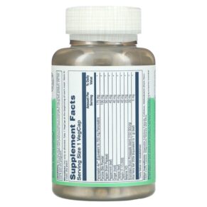 Thực phẩm bổ sung Solaray Super Digestaway 180 VegCaps 076280048025