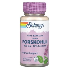 Thực phẩm chức năng Solaray Super Forskohlii Root Extract 400 mg 60 VegCaps 076280644753